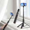 TECH-PROTECT L08S Bluetooth selfie stick tripod черен - 5906302308286