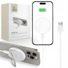TECH-PROTECT QI15W-A33 Магнитна MagSafe безжична зарядна (бяла) - TECH-PROTECT QI15W-A33 Магнитна MagSafe безжична зарядна (бяла) - 5906302308330