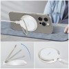 TECH-PROTECT QI15W-A33 Магнитна MagSafe безжична зарядна (бяла) - TECH-PROTECT QI15W-A33 Магнитна MagSafe безжична зарядна (бяла) - 5906302308330