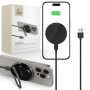Tech-Protect QI15W-A33 магнитно безжично зарядно с MagSafe (черно)