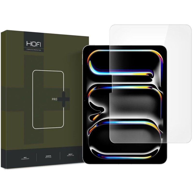 HOFI Glass Pro+ закалено стъкло за iPad Pro 11” (5/6/2024–2025) – прозрачно - HOFI Glass Pro+ закалено стъкло за iPad Pro 11” (5/6/2024–2025) – прозрачно - 5906302308446