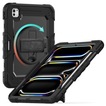 TECH-PROTECT SOLID360 Кейс за iPad Pro 11 (5/2024) Black (SKU 5906302308521) TECH-PROTECT SOLID360 Кейс за iPad Pro 11 (5/2024) Black (SKU 5906302308521)