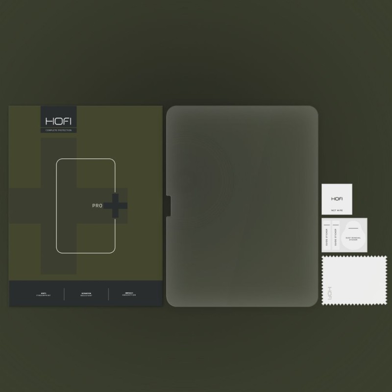 Hofi Glass Pro+ закалено стъкло за iPad Air 11“ (6/7/8), 2024-2026, прозрачно - Hofi Glass Pro+ закалено стъкло за iPad Air 11“ (6/7/8), 2024-2026, прозрачно - 5906302308705