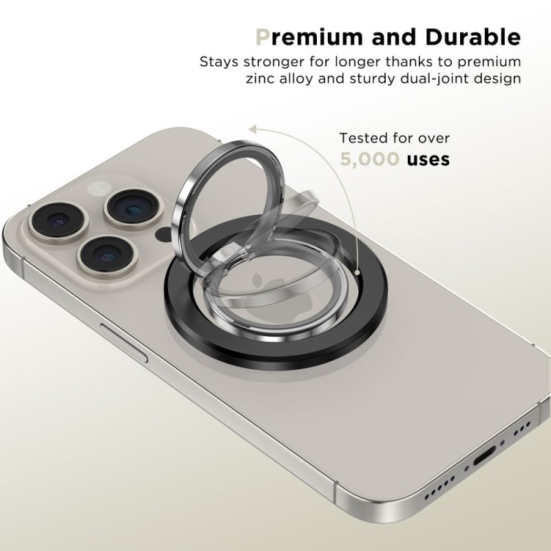TECH-PROTECT MMR300 магнитен Magsafe пръстен за телефон (черен) - 5906302308804