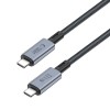 Tech-Protect ULTRABOOST MAX USB 4.0 кабел USB-C 8K 40Gbps PD 240W 100 см сив - Tech-Protect ULTRABOOST MAX USB 4.0 кабел USB-C 8K 40Gbps PD 240W 100 см сив - 5906302308989