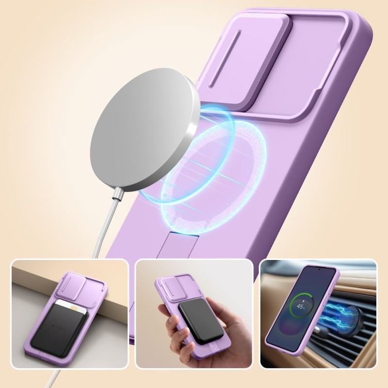 TECH-PROTECT KEVLAR AURA MAGSAFE калъф за Samsung Galaxy A57 5G Violet - TECH-PROTECT KEVLAR AURA MAGSAFE калъф за Samsung Galaxy A57 5G Violet - 5906302309139