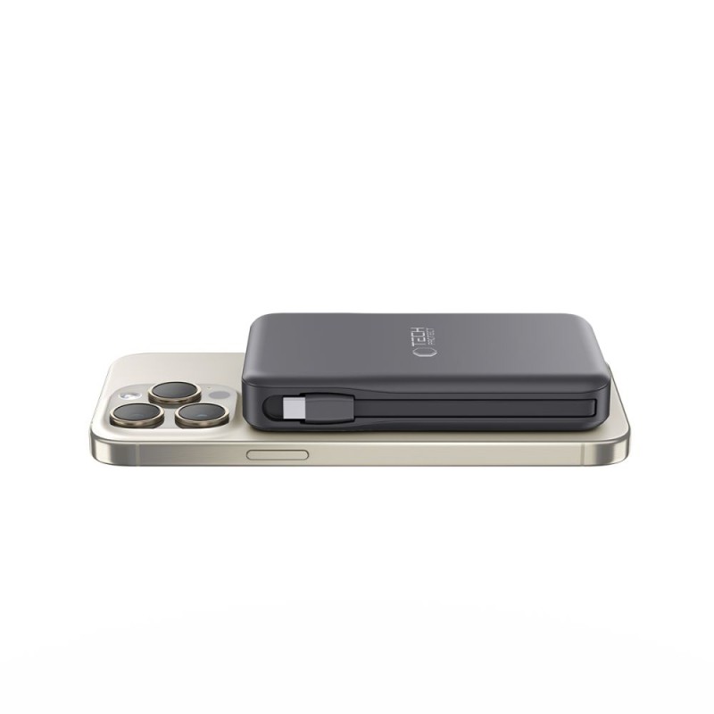 TECH-PROTECT PB31 LifeMag Magsafe Power Bank 10000mAh (черен) - TECH-PROTECT PB31 LifeMag Magsafe Power Bank 10000mAh (черен) - 5906302309269