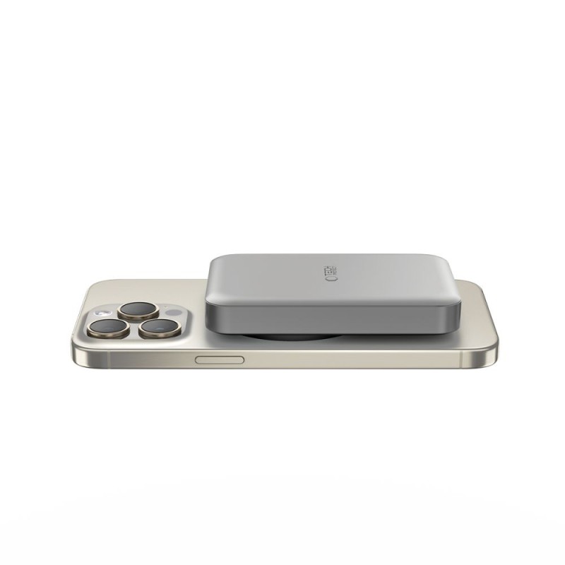 TECH-PROTECT PB11 LifeMag MagSafe Power Bank 10000mAh Titanium - TECH-PROTECT PB11 LifeMag MagSafe Power Bank 10000mAh Titanium - 5906302309504