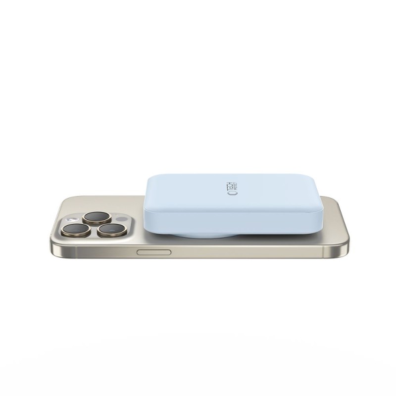 TECH-PROTECT PB11 LifeMag MagSafe Power Bank 10000 mAh Син - TECH-PROTECT PB11 LifeMag MagSafe Power Bank 10000 mAh Син - 5906302309511