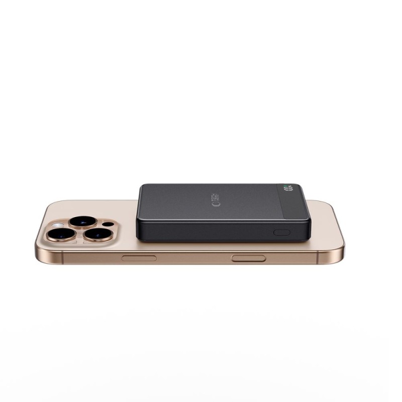 Tech-Protect PB33 LifeMag MagSafe Power Bank 5000mAh Black - Tech-Protect PB33 LifeMag MagSafe Power Bank 5000mAh Black - 5906302309580