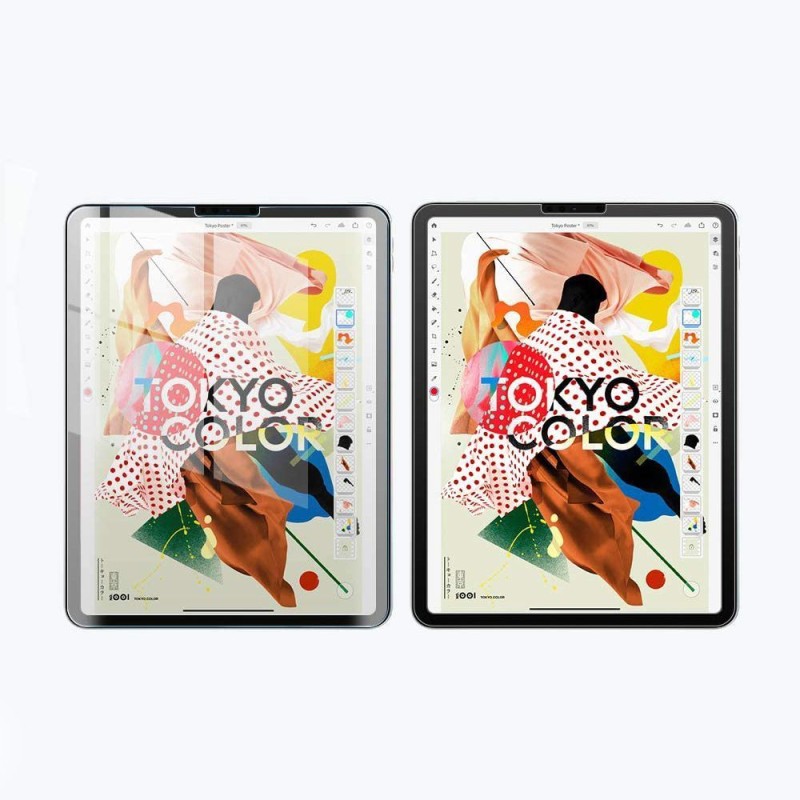 Hofi Paper Pro+ защитно фолио за iPad Air 11” (2 броя) матово, прозрачно - Hofi Paper Pro+ защитно фолио за iPad Air 11” (2 броя) матово, прозрачно - 5906302309757