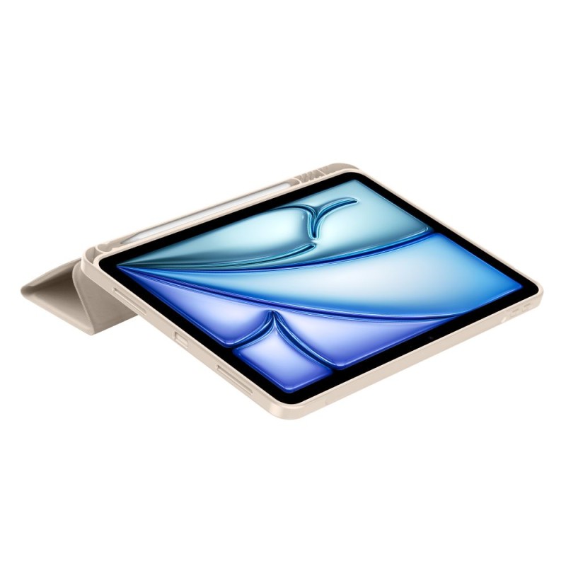 Tech-Protect SmartCase Pen калъф с поставка и отделение за Apple Pencil за iPad Air 10.9 (Starlight) - 5906302309900