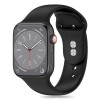 Tech-Protect силиконова каишка за Apple Watch 8/9/10/11/SE (40/41/42 мм) черна - Tech-Protect силиконова каишка за Apple Watch 8/9/10/11/SE (40/41/42 мм) черна - 5906302310104