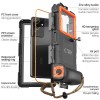 TECH-PROTECT IPX8 универсален водоустойчив калъф за гмуркане черен/оранжев - TECH-PROTECT IPX8 универсален водоустойчив калъф за гмуркане черен/оранжев - 5906302310234