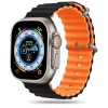 TECH-PROTECT IconBand Pro за Apple Watch 8/9/10/11/SE/Ultra (44/45/46/49 мм) черно/оранжево - 5906302310265