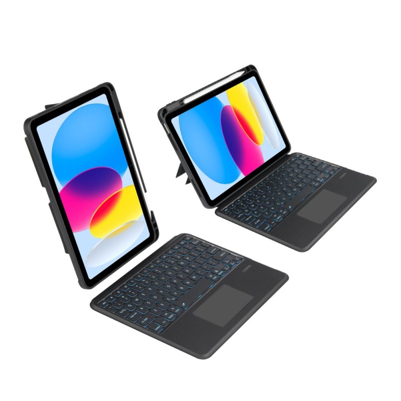 TECH-PROTECT SCMAG PEN + Bluetooth клавиатура за iPad 10.9” (10/2022) и iPad 11” (11/2025), черно - TECH-PROTECT SCMAG PEN + Bluetooth клавиатура за iPad 10.9” (10/2022) и iPad 11” (11/2025), черно - 5906302310296