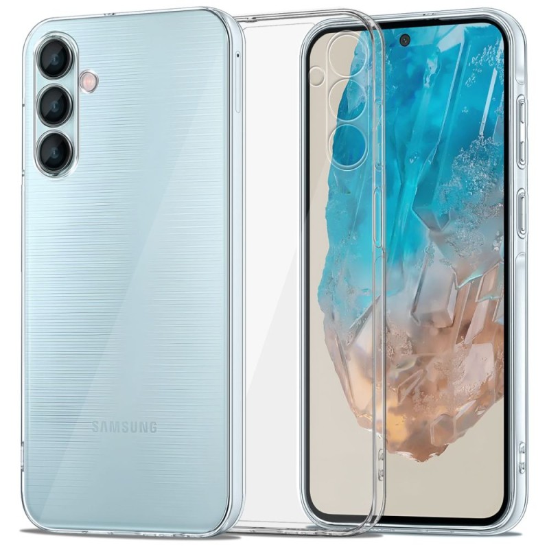Tech-Protect FlexAir Galaxy M35 5G CLEAR (прозрачен) - Tech-Protect FlexAir Galaxy M35 5G CLEAR (прозрачен) - 5906302310319