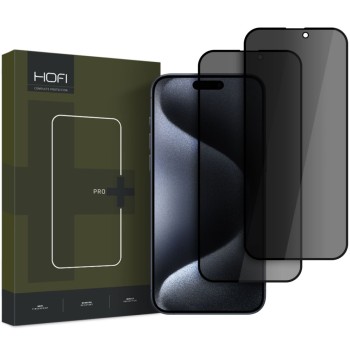 Hofi Anti Spy Glass Pro+ 2x приватизиращо закалено стъкло за iPhone 16