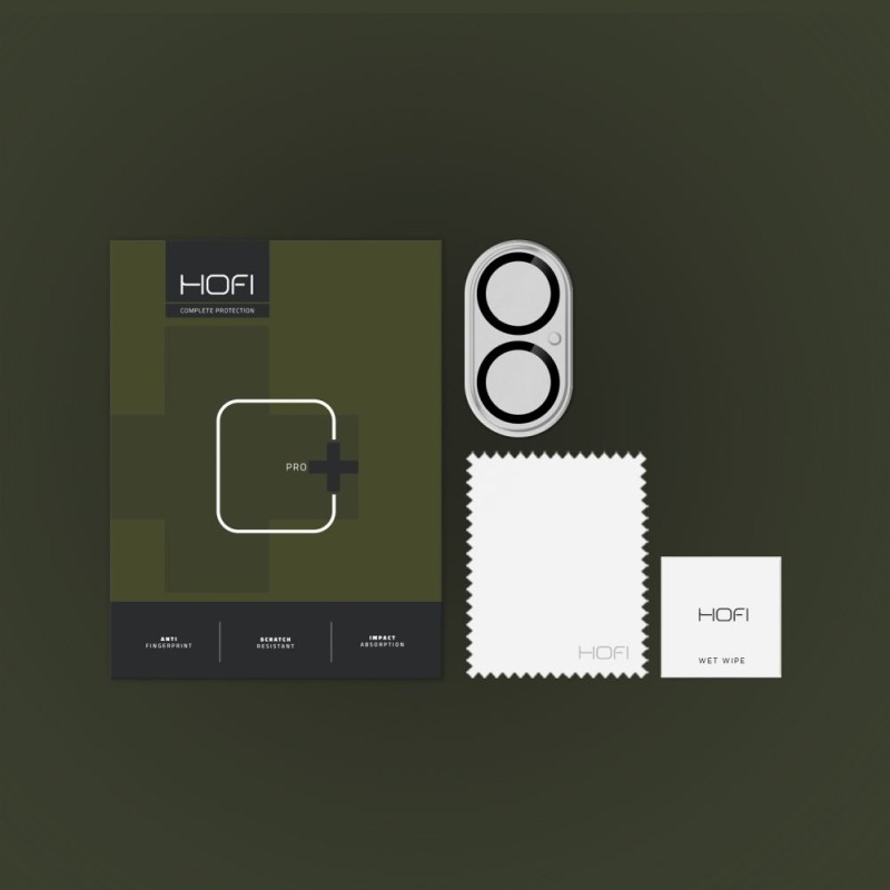Hofi Cam Pro+ протектор за камера за iPhone 16 / 16 Plus – CLEAR - Hofi Cam Pro+ протектор за камера за iPhone 16 / 16 Plus – CLEAR - 5906302310982