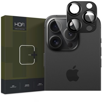 Hofi FullCam Pro+ защита за камера за iPhone 16 Pro / 16 Pro Max (черна)