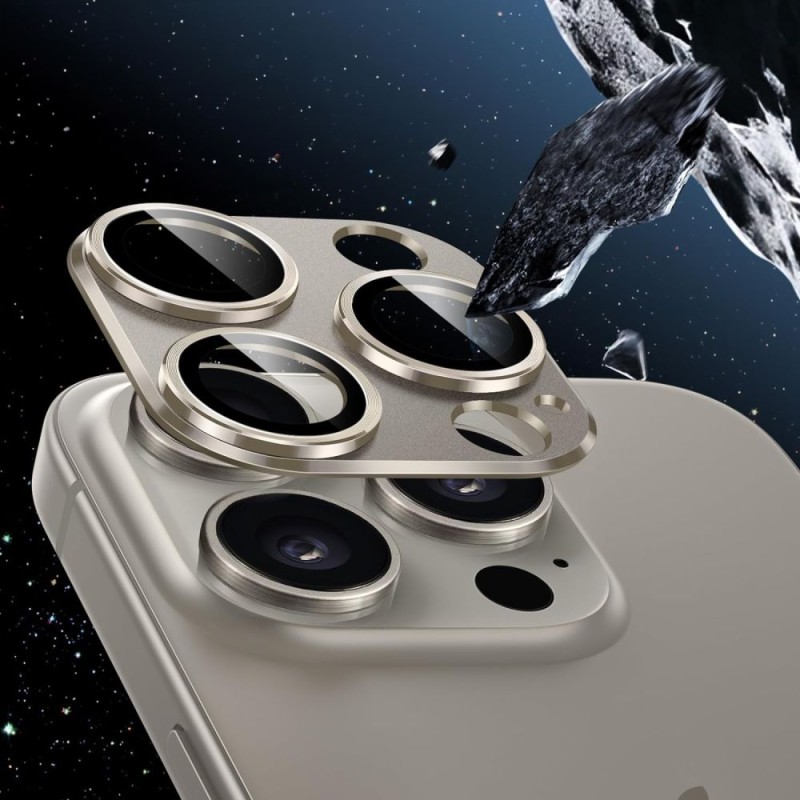 Hofi FullCam Pro+ защита за камера за iPhone 16 Pro / 16 Pro Max (черна) - Hofi FullCam Pro+ защита за камера за iPhone 16 Pro / 16 Pro Max (черна) - 5906302311071