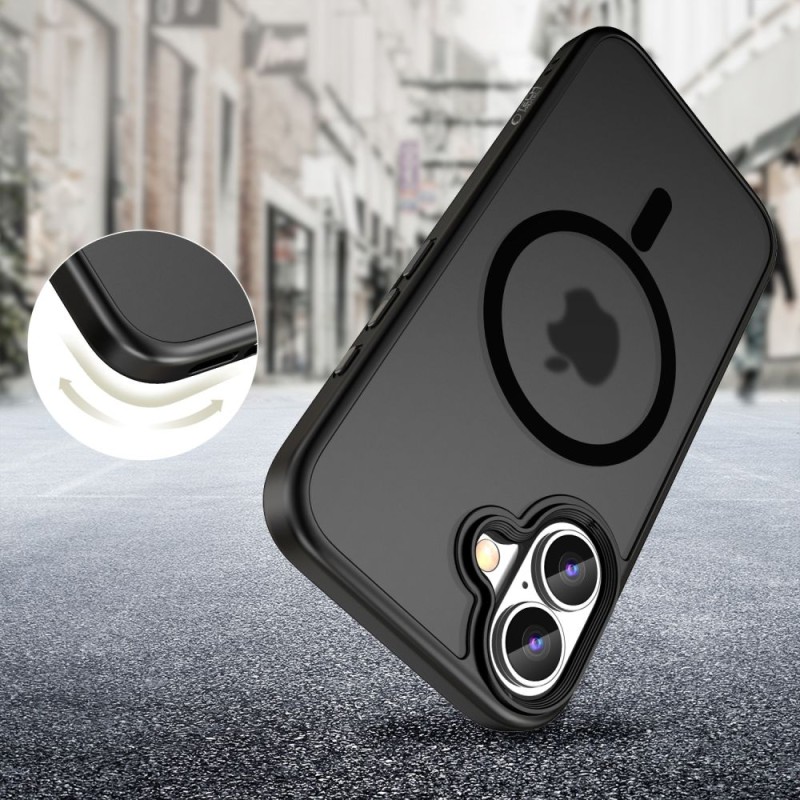 TECH-PROTECT Magmat MagSafe за iPhone 16 матово черно - TECH-PROTECT Magmat MagSafe за iPhone 16 матово черно - 5906302311088