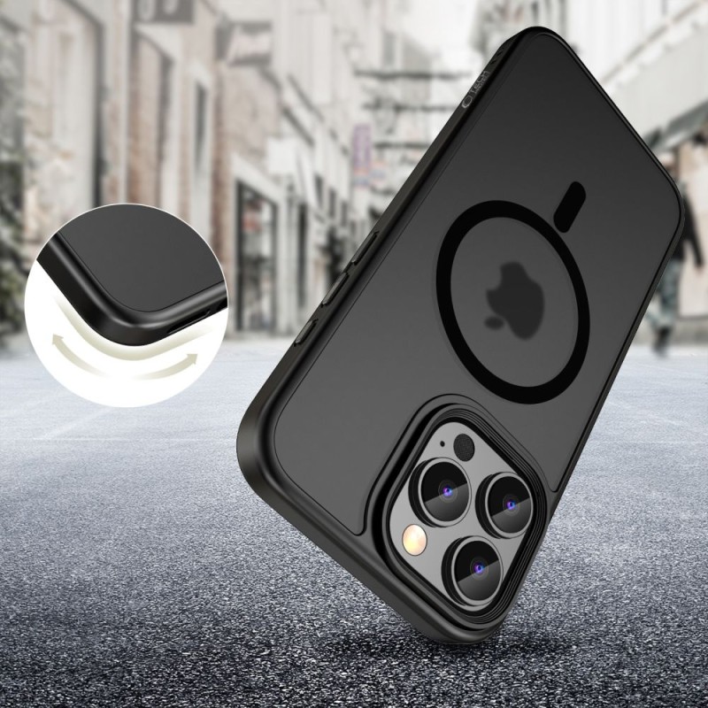 TECH-PROTECT MagMat MagSafe за iPhone 16 Pro (Matte Black) - TECH-PROTECT MagMat MagSafe за iPhone 16 Pro (Matte Black) - 5906302311101