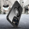 TECH-PROTECT Magmat MagSafe iPhone 16 Pro Max Black/Clear (5906302311156) - TECH-PROTECT Magmat MagSafe iPhone 16 Pro Max Black/Clear (5906302311156) - 5906302311156