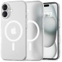 TECH-PROTECT MAGSLIM MAGSAFE за iPhone 16 Matte/White (SKU: 5906302311262)