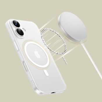 TECH-PROTECT MAGSLIM MAGSAFE за iPhone 16 Matte/White (SKU: 5906302311262) TECH-PROTECT MAGSLIM MAGSAFE за iPhone 16 Matte/White (SKU: 5906302311262)