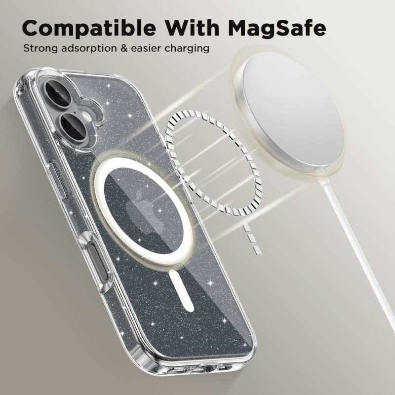 Tech-Protect FlexAir Hybrid Magsafe за iPhone 16 с блясък - Tech-Protect FlexAir Hybrid Magsafe за iPhone 16 с блясък - 5906302311422