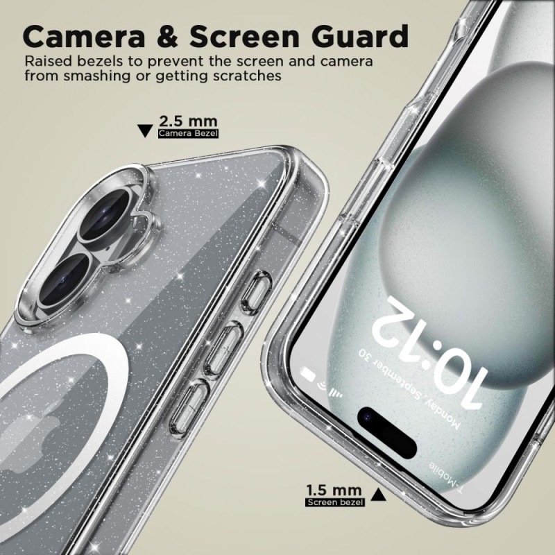 Tech-Protect FlexAir Hybrid Magsafe за iPhone 16 с блясък - Tech-Protect FlexAir Hybrid Magsafe за iPhone 16 с блясък - 5906302311422