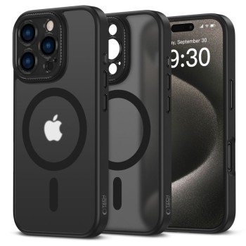 Tech-Protect MagCam Magsafe кейс за iPhone 16 Pro Max, матово черно