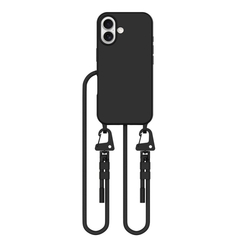 TECH-PROTECT Magnecklace MagSafe за iPhone 16 Black - TECH-PROTECT Magnecklace MagSafe за iPhone 16 Black - 5906302311903