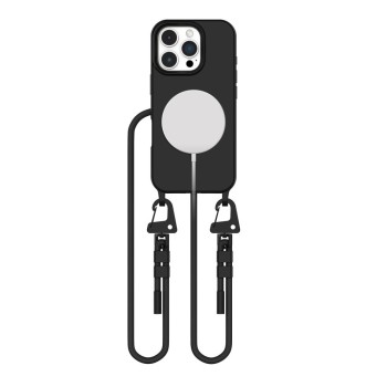 TECH-PROTECT Magnecklace MagSafe калъф за iPhone 16 Pro Max черен