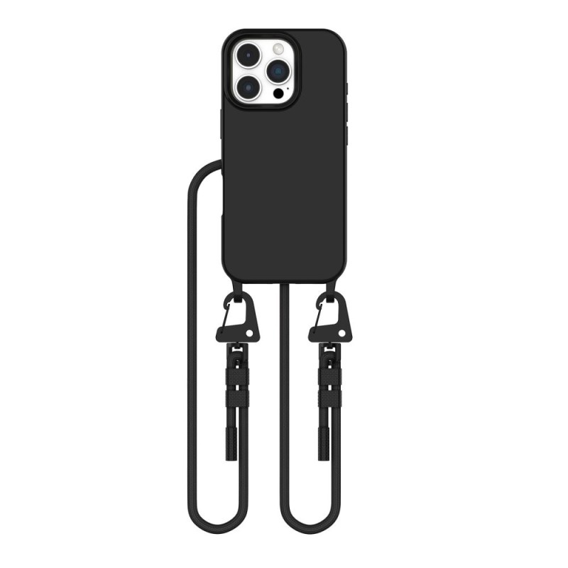 TECH-PROTECT Magnecklace MagSafe калъф за iPhone 16 Pro Max черен - TECH-PROTECT Magnecklace MagSafe калъф за iPhone 16 Pro Max черен - 5906302311965