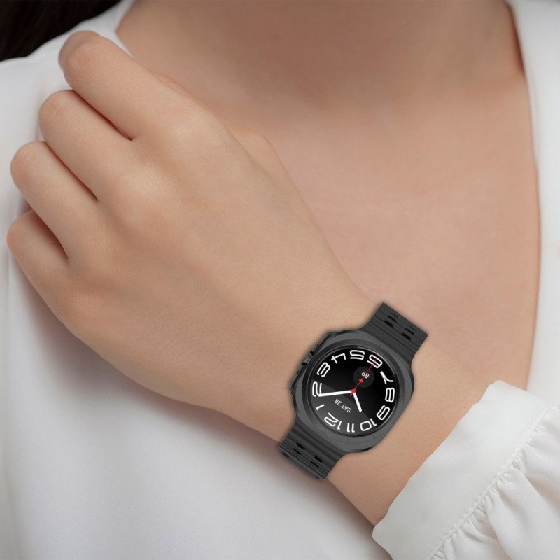 TECH-PROTECT ICONBAND PRO каишка за SAMSUNG GALAXY WATCH ULTRA 1/2 2024–2026 (47 мм) BLACK - 5906302312276