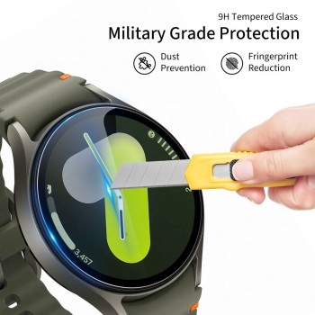 Hofi Glass Pro+ закалено стъкло (2 бр.) за Samsung Galaxy Watch Ultra 2024/2025 (47 мм) CLEAR