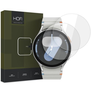 HOFI GLASS PRO+ 2-PACK закалено стъкло за Samsung Galaxy Watch 4 / 5 / 6 / 7 / FE (40 мм) CLEAR