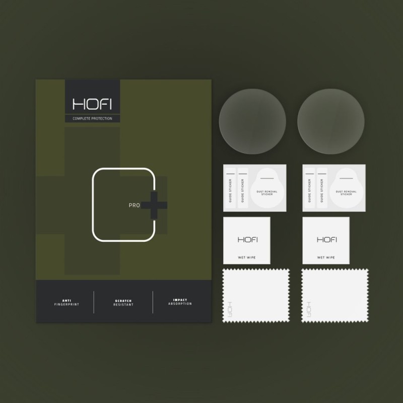HOFI GLASS PRO+ закалено стъкло 2 броя за Samsung Galaxy Watch 4/5/6/7 (44 мм) CLEAR - HOFI GLASS PRO+ закалено стъкло 2 броя за Samsung Galaxy Watch 4/5/6/7 (44 мм) CLEAR - 5906302312610