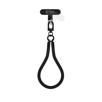 Tech-Protect C3S Корделна каишка за китка BLACK/BLACK