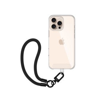 Tech-Protect C3S Корделна каишка за китка BLACK/BLACK