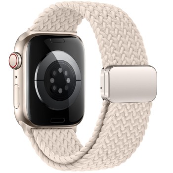TECH-PROTECT Nylonmag за Apple Watch 8 / 9 / 10 / 11 / SE (40 / 41 / 42 мм) NATURAL TITANIUM TECH-PROTECT Nylonmag за Apple Watch 8 / 9 / 10 / 11 / SE (40 / 41 / 42 мм) NATURAL TITANIUM