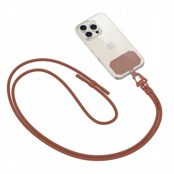 TECH-PROTECT C5S Ремък за носене през рамо (rope crossbody) шоколадов кафяв