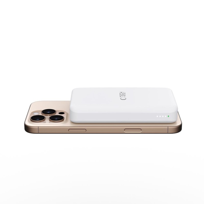 Tech-Protect PB24 LifeMag QI2 MagSafe Power Bank 10000 mAh (Бял) - 5906302313266