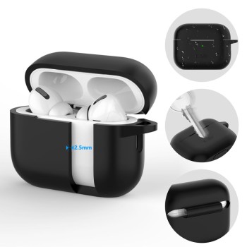 TECH-PROTECT силиконов калъф с кука за Apple AirPods Pro 1/2 неон оранжев TECH-PROTECT силиконов калъф с кука за Apple AirPods Pro 1/2 неон оранжев