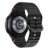 TECH-PROTECT Silicone Sport каишка за Samsung Galaxy Watch 4 / 5 / 5 Pro / 6 / 7 / FE Black (SKU: 5906302313389) - 5906302313389