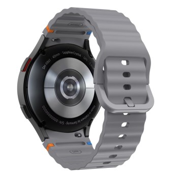 Tech-Protect Silicone Sport за Samsung Galaxy Watch 4/5/5 Pro/6/7/FE (Crayon Grey)