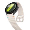 Tech-Protect Silicone Sport каишка за Samsung Galaxy Watch 4/5/5 Pro/6/7/FE Starlight - 5906302313426