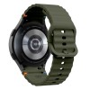 TECH-PROTECT Silicone Sport каишка за Samsung Galaxy Watch 4 / 5 / 5 Pro / 6 / 7 / FE (army green) - 5906302313464